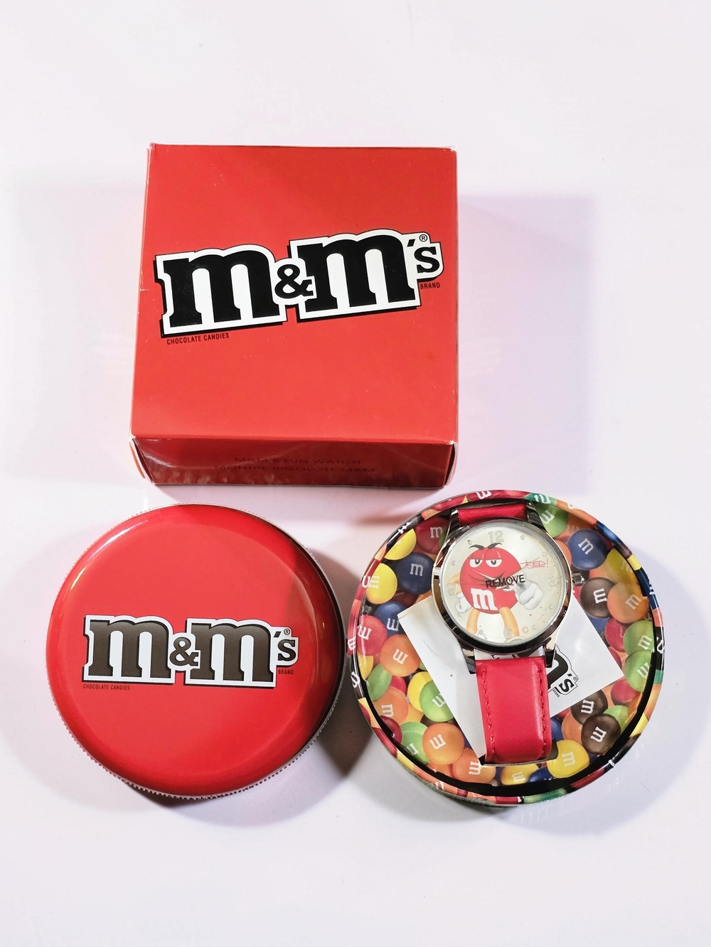 M&M'S Avon Character Red Watch - New in Box
